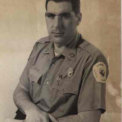 A photo view of Clark G. Labbe. 5/10/1984.
