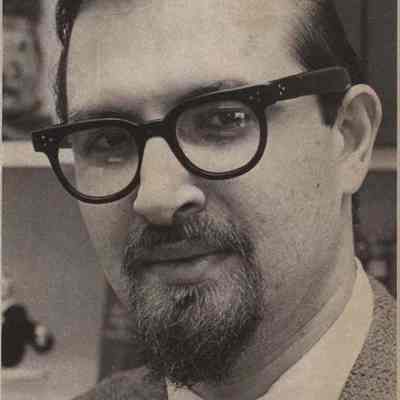 A photo view of Elliott Schwartz. 1/31/1968.