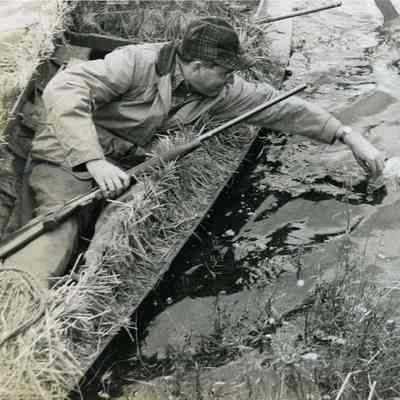 Governor Horace Hildreth Duck Hunting