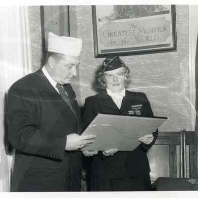 Legionnaires William Rogers and Margaret Erswell