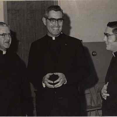 A photo view of Rev. Frederick Carrigan. 10/3/1969.
