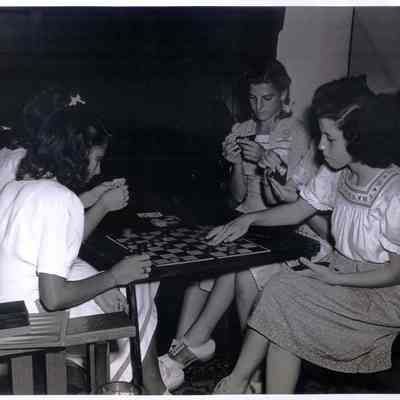 Women Playing Cards