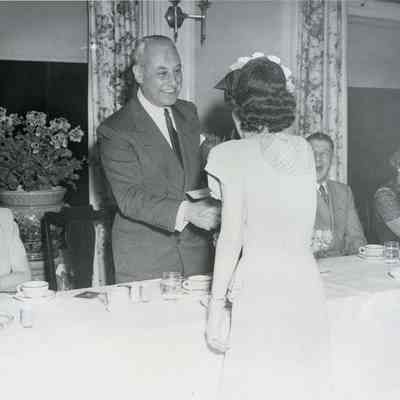 Mr. Verney and Connie Bernier Duval