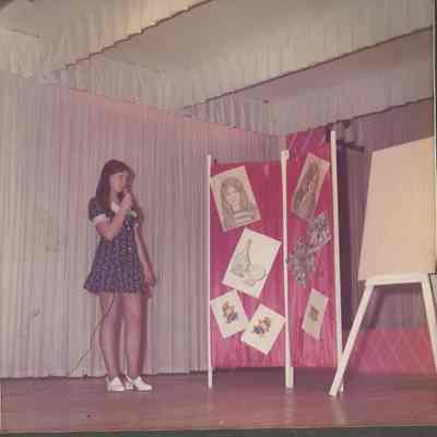 Contestant #5 Debra Jellison will show us a few of her sketches