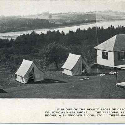 Camp Overlooking Casco Bay
