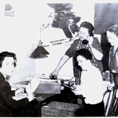 Four Women in an Office Setting