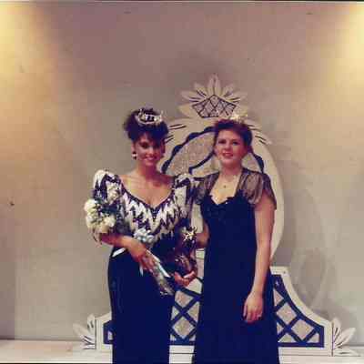 Miss Brunswick Katherine Albano and Stacy Bean,