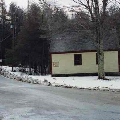 A photo of the Growstown School. c. 1990.