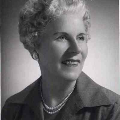 A photo view of Mrs. Mae Axford. 3/9/1961.