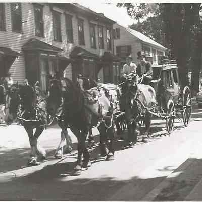 Stage Coach in Brunswick's 200th Anniversary Parade