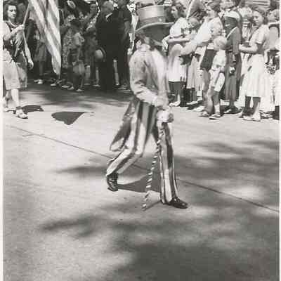 Uncle Sam in Brunswick's 200th Anniversary Parade
