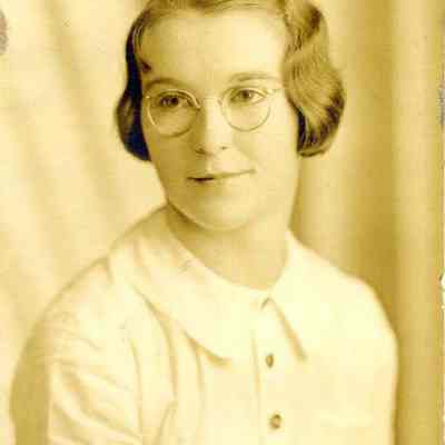 A photo view of a 1937 BHS graduate.