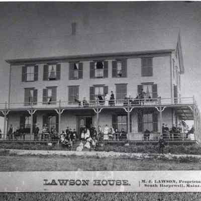 A photo view of the Lawson House.