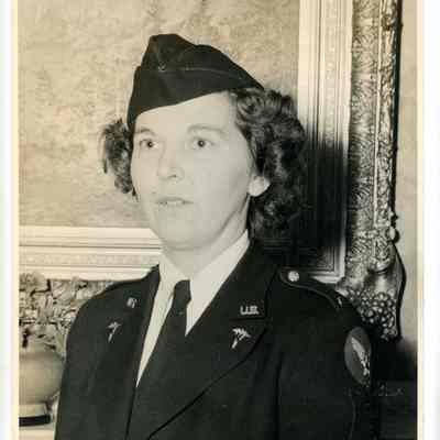 Army Nurse in Dress Uniform