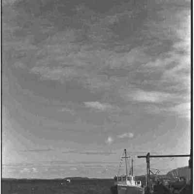 A photo of a scenic view at Lookout Point. 4/27/1984
