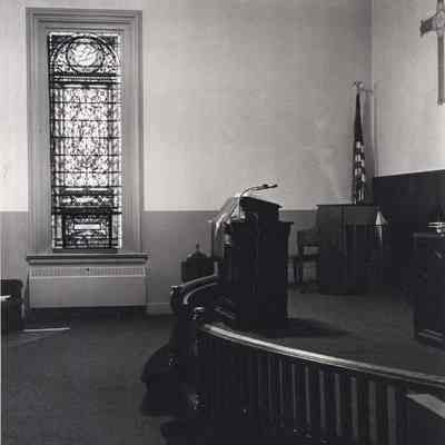 Pulpit in the United Methodist Church