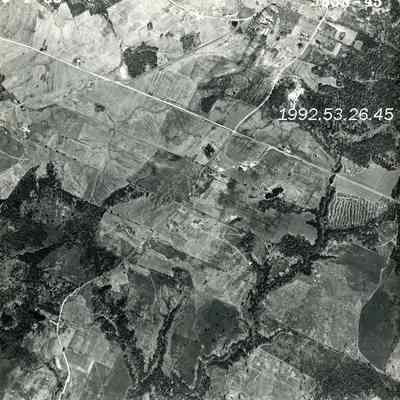 An aerial photo of 5/4/1953