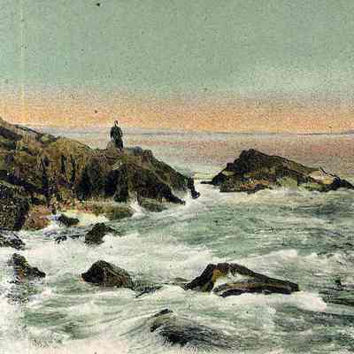 Cliff at Bailey Island