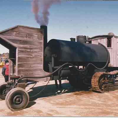 Smoking Chimney of the Lombard Log Hauler