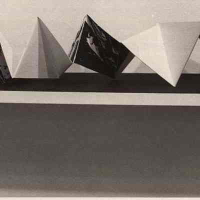 A photo view of a woodcut. 2/14/1992
