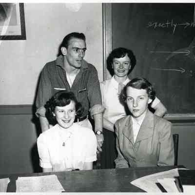 BHS Student Council Officers 1953-54