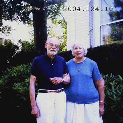 Photograph of Dick & Edith Miller.