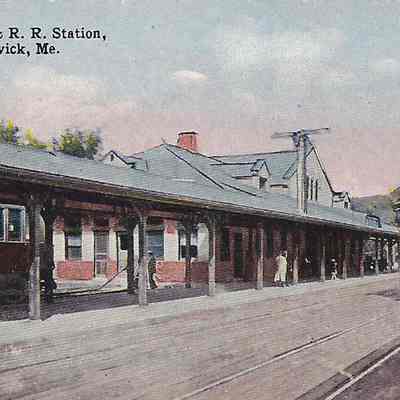 Railroad Station and Train Sheds, Brunswick