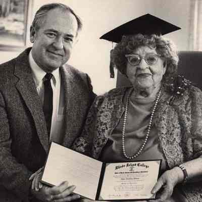 A photo view of Alice Edson. 3/26/1991.