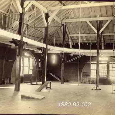 A photo of Old Gymnasium at Bowdoin College.