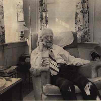 A photo view of Herb Melhorn. 1/27/1982.
