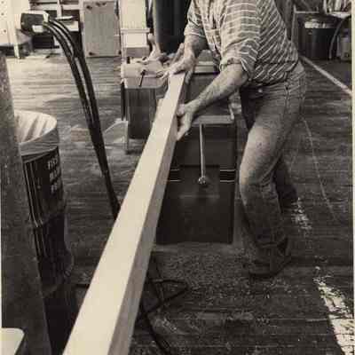 A photo view of Peter Milholland. 4/10/1992.