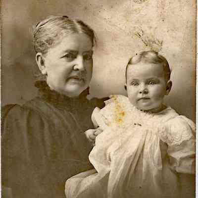 Mrs. Alfred Merryman and Mary Ellen Ireland