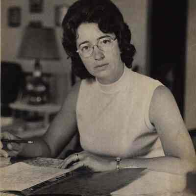 A photo view of Patricia Blackstone. 7/14/1975.