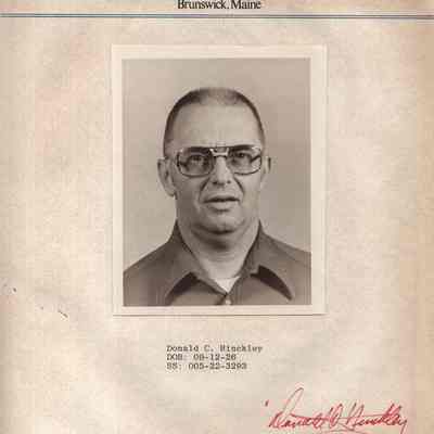 A photo view of Don Hinckley. 1/21/1975.