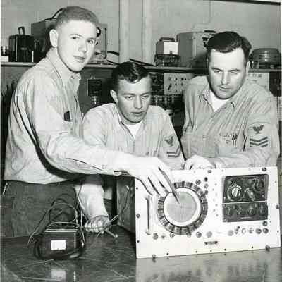 Three Navy Men