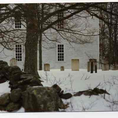 Harpswell Meeting House from North 1988