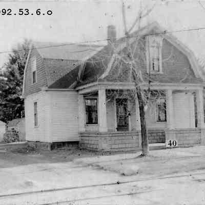 A photo of the house at 40 McLellan St.