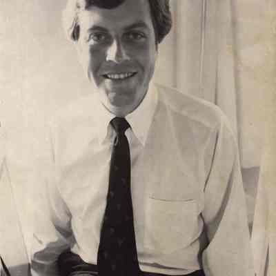 A photo view of Barry J. Hobbins. 5/31/1984.
