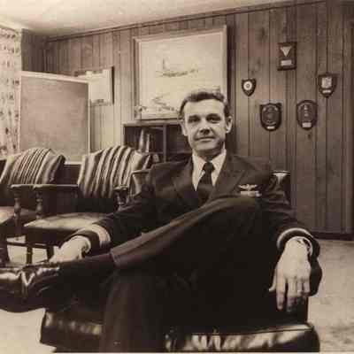 A photo view of R Adm. Edward A. Wilkinson