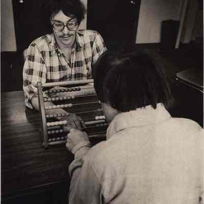 A photo view of Neil Laffely. 4/28/1980.