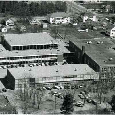 An aerial view of BHS. c. 1962.