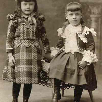 Two Unknown Little Girls