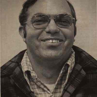 A photo view of Gordon Huber. 3/9/1977.