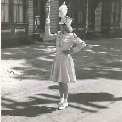 Majorette in 200th Anniversary Parade Float