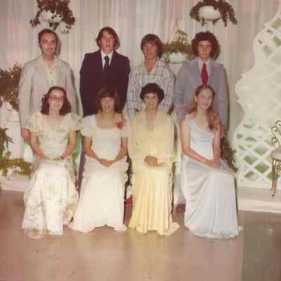 The 1979 Teen Queen Ball participants