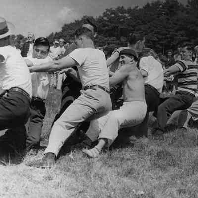 Tug of War at Verney Mill Picnic