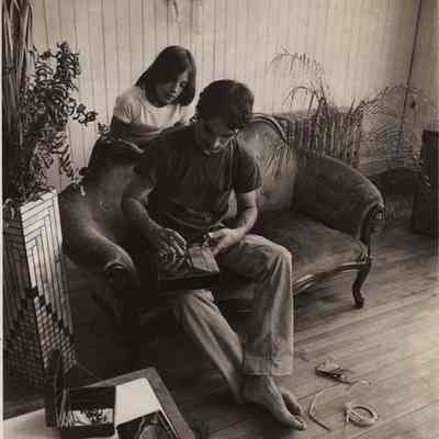 A photo view of Amanda and Ben Williams. 7/9/1980.