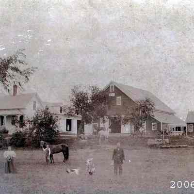 A photo of Henry Tibbetts home.