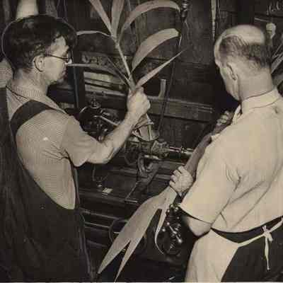 James W. Jean and an Unidentified Man