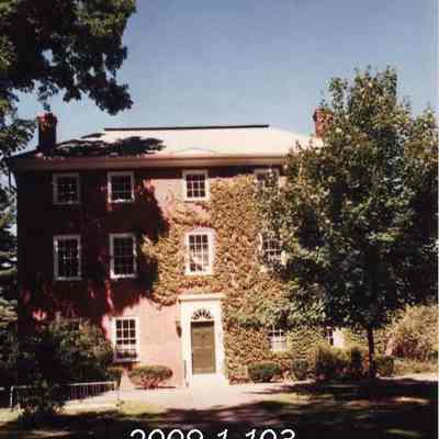 A photo of Massachusetts Hall